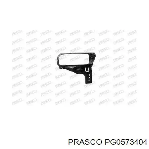 Soporte de radiador izquierdo (panel de montaje para foco) PG0573404 Prasco
