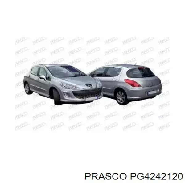 Решетка бампера 571227J Polcar