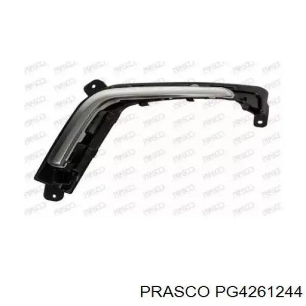 9674579180 Peugeot/Citroen grelha esquerda do pára-choque dianteiro