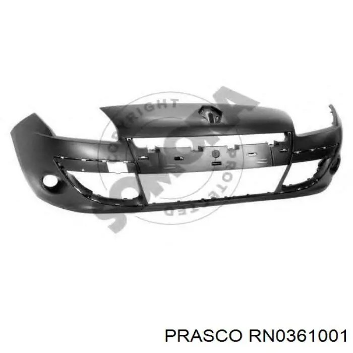 Бампер на авто Prasco RN0361001 цена, от 181.64 USD