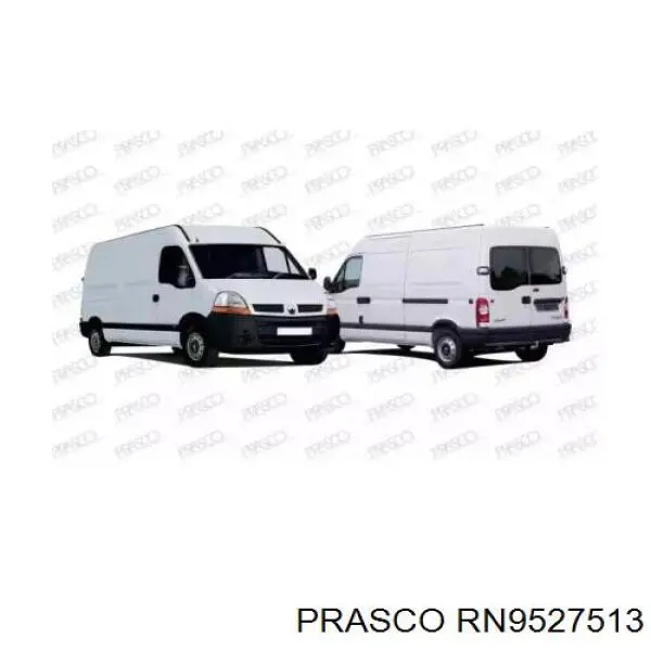Elemento para Espejo Retrovisor RN9527513 Prasco