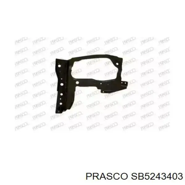 7207046 Polcar Рамка радиатора правая