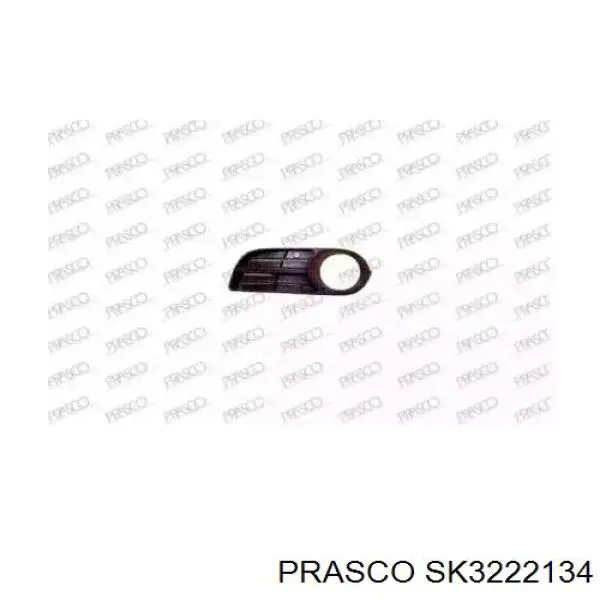SK3222134 Prasco заглушка (решетка противотуманных фар бампера переднего левая)