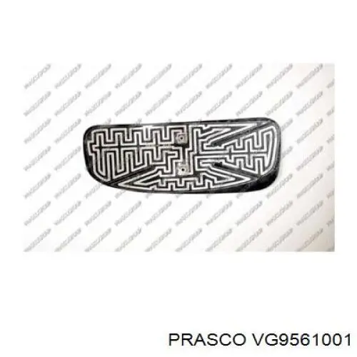 VG9561001 Prasco Бампер передний в сборе
