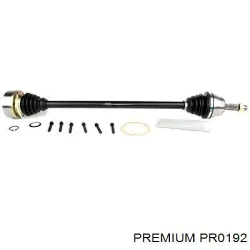 Полуось передняя левая на Chery Amulet I A15