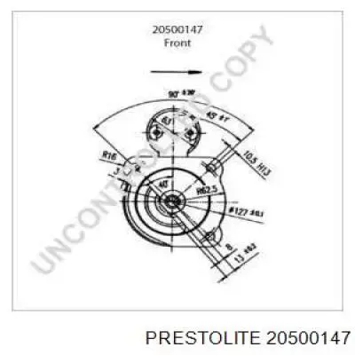 Стартер 20500147 Prestolite