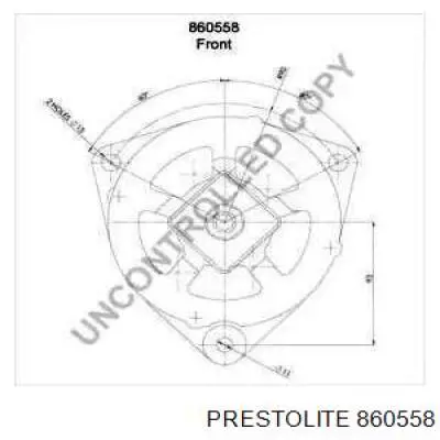 Купить 860558 Prestolite Генератор