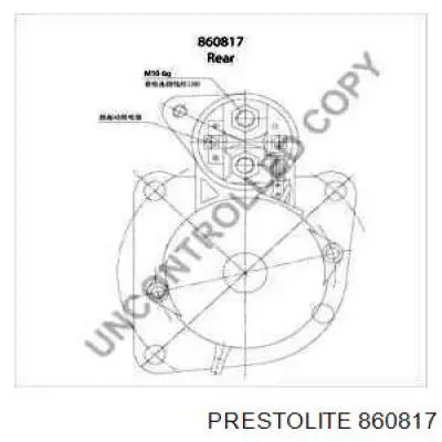 Стартер 860817 Prestolite