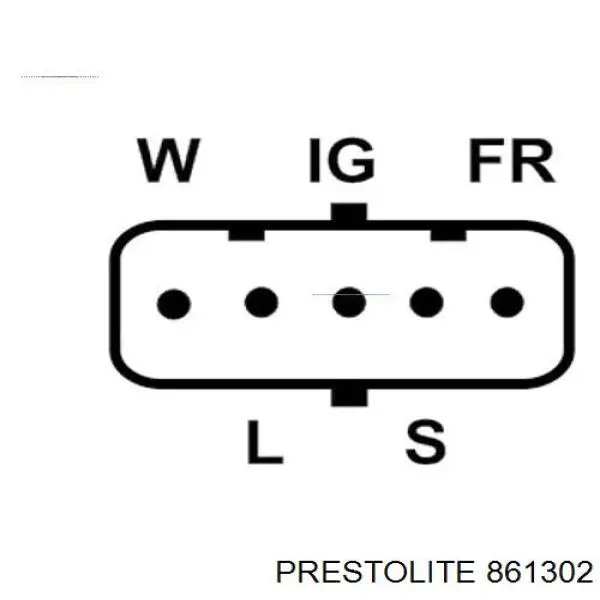 861302 Prestolite Реле-регулятор напряжения