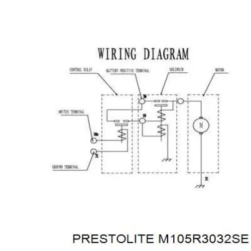 Стартер двигателя HC Parts CS1497