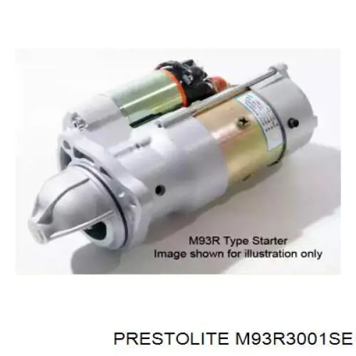 Стартер M93R3001SE Prestolite