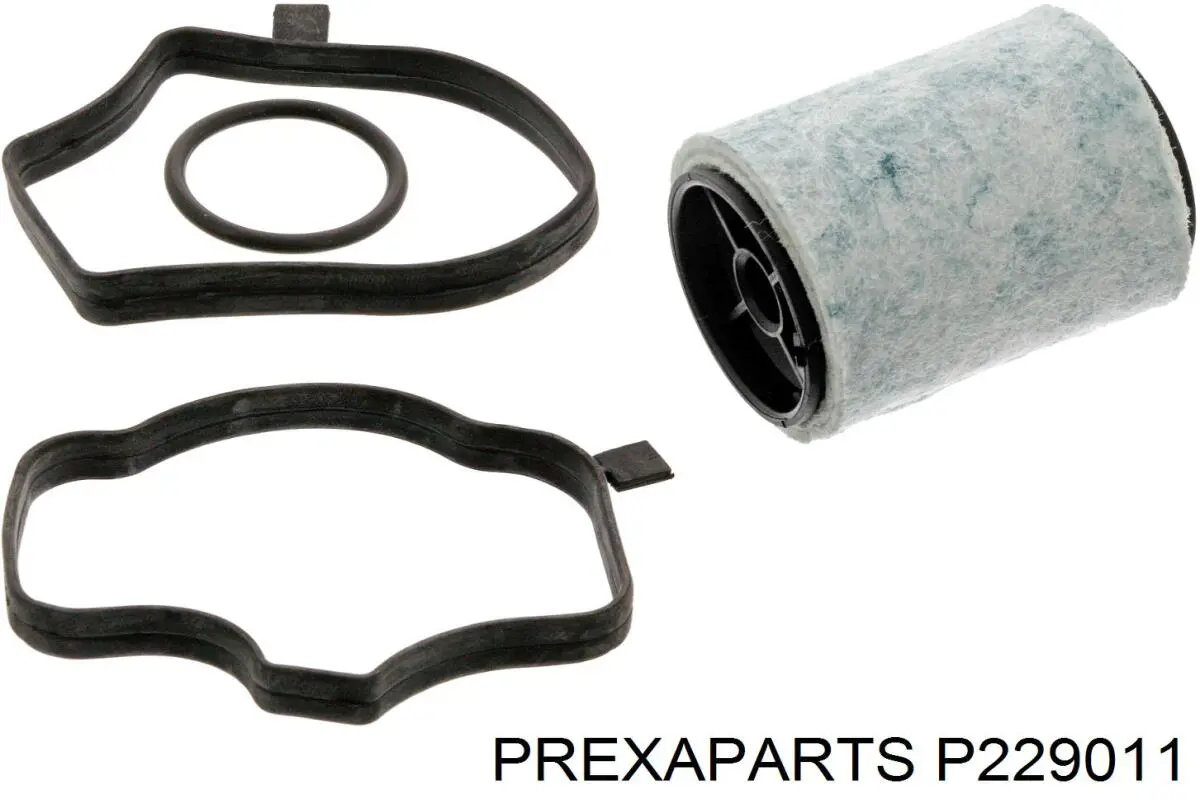 P229011 Prexaparts клапан pcv вентиляции картерных газов