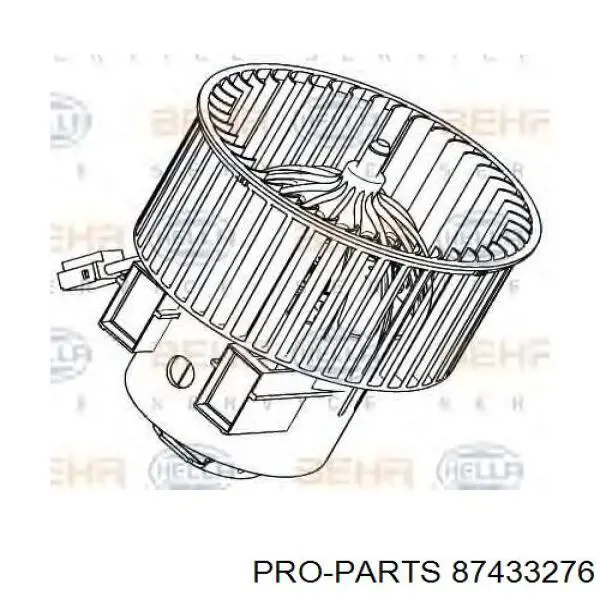 Мотор вентилятора печки (отопителя салона) Meat&Doria K92220 цена, от 75.37 USD