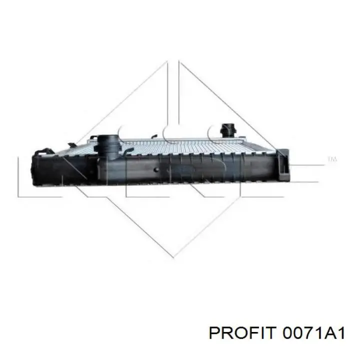 Радиатор 0071A1 Profit