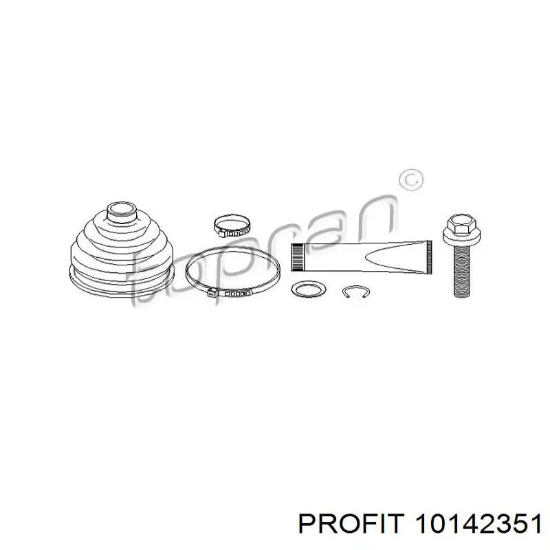 Роликовий модуль натяжителя ремня Profit 10142351 цена, от 49.05 USD