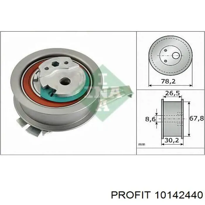 Натяжитель ремня ГРМ 10142440 Profit