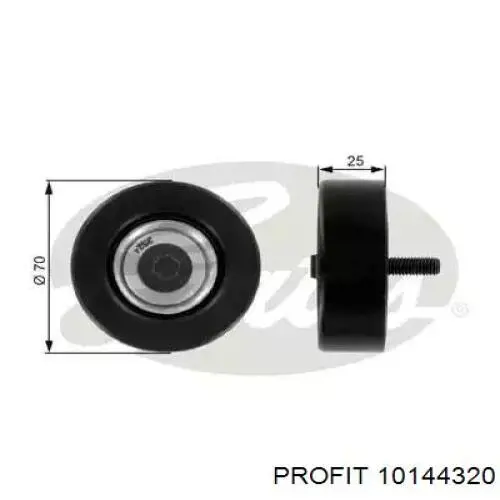 Паразитный ролик C756 Coram