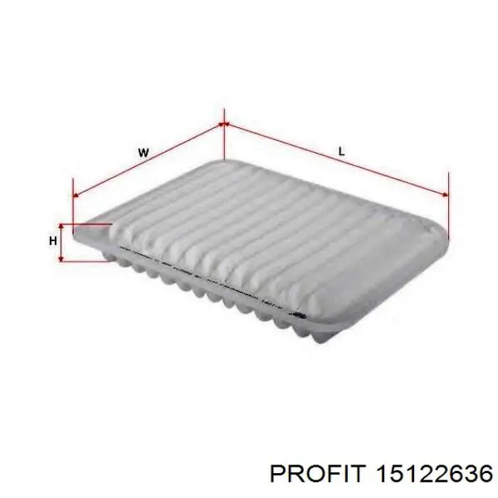 Элемент воздушного фильтра Profit 15122636 цена, от 6.83 USD