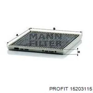 Фильтр воздушный отопителя Profit 15203115 цена, от 5.07 USD