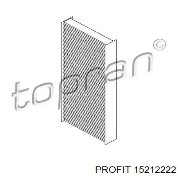 Фильтр салона 15212222 Profit