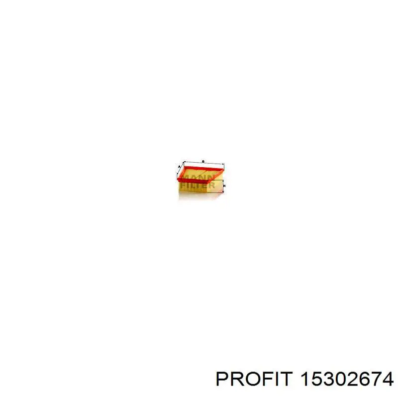 Фильтр тонкой очистки топлива Profit 15302674 цена, от 33.05 USD