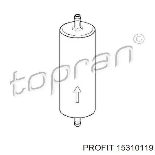 Топливный фильтр 15310119 Profit