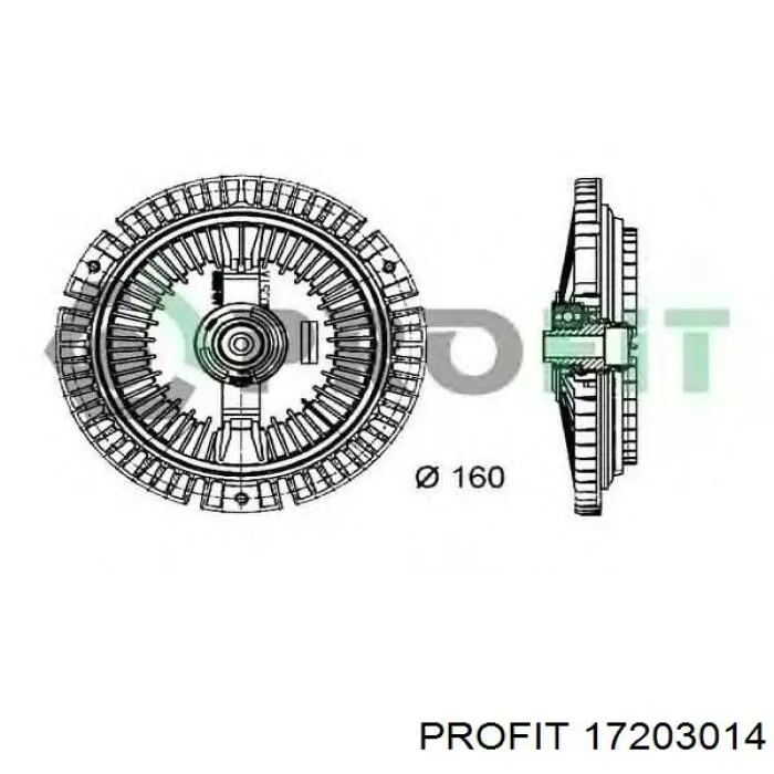 Вискозная муфта Profit 17203014 цена, от 45.26 USD