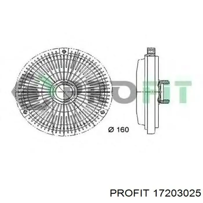 Вискозная муфта Profit 17203025 цена, от 46.04 USD