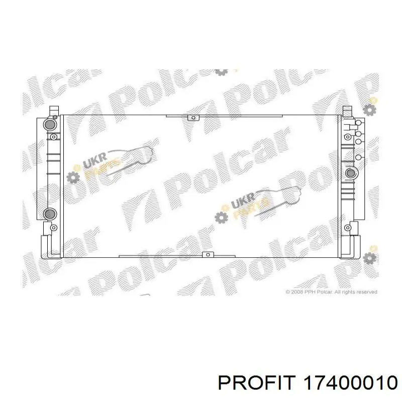 Радиатор 17400010 Profit