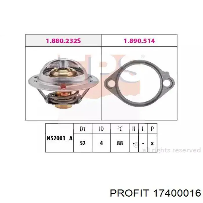 Радиатор охлаждения двигателя Profit 17400016 цена, от 37.74 USD