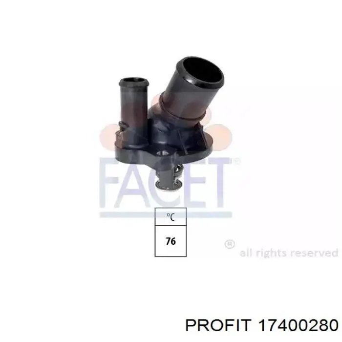 Радиатор охлаждения двигателя Profit 17400280 цена, от 108.30 USD