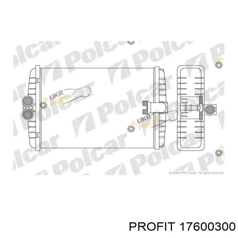Радиатор печки (отопителя) Depo/Loro 0540150001 цена, от 25.49 USD