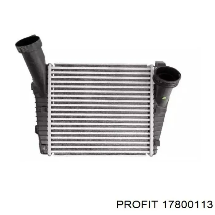 Радиатор интеркуллера на Seat Alhambra 7V8, 7V9