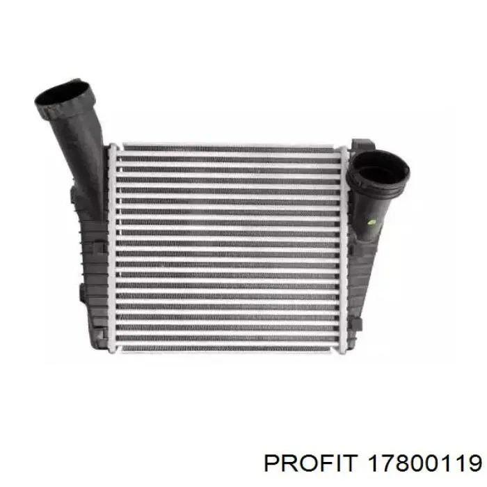 Радиатор интеркуллера на Opel Zafira C 