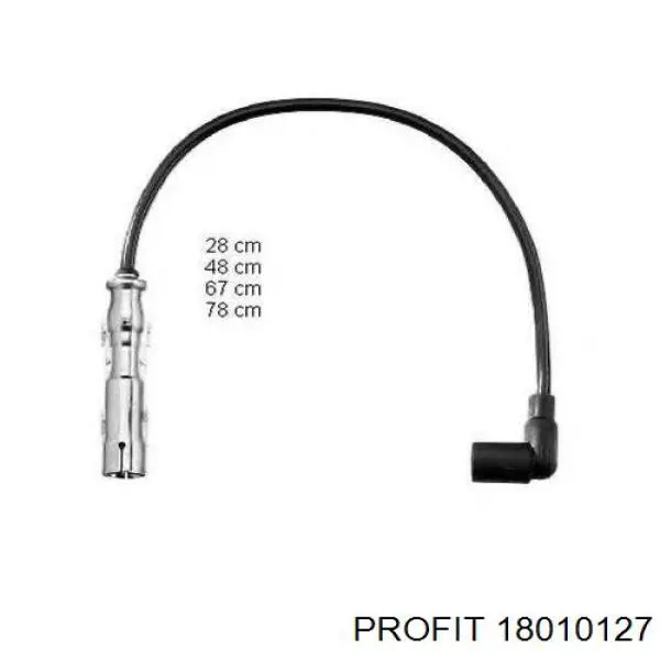 Juego de cables de encendido 18010127 Profit