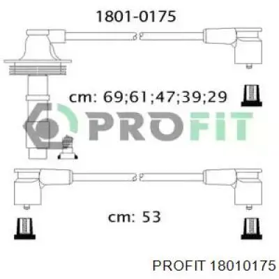 Высоковольтные провода 18010175 Profit