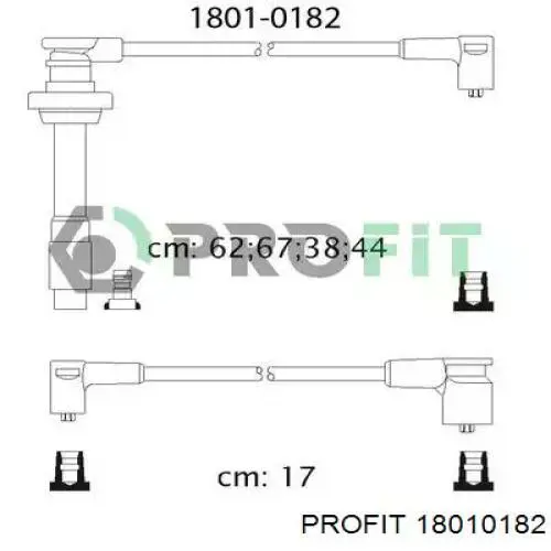 Высоковольтные провода 18010182 Profit