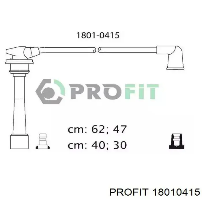 18010415 Profit высоковольтные провода