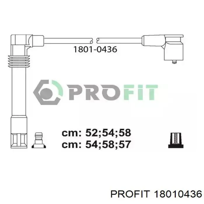 18010436 Profit высоковольтные провода