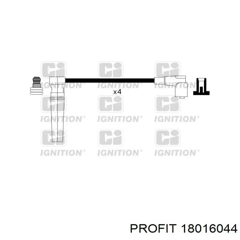 1801-6044 Profit fios de alta voltagem, kit