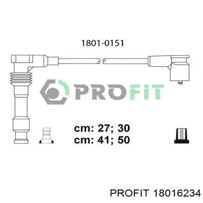 Высоковольтные провода 18016234 Profit