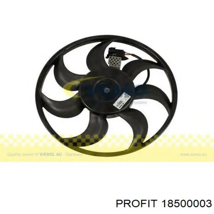 Электровентилятор охлаждения в сборе Profit 18500003 цена, от 67.23 USD