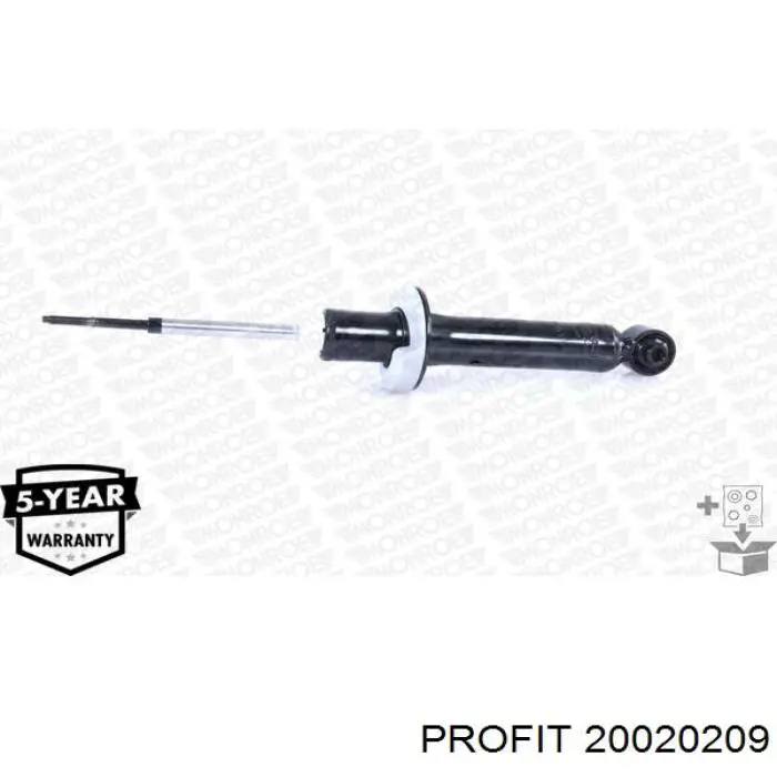 Стойка амортизатора передняя Profit 20020209 цена, от 33.68 USD