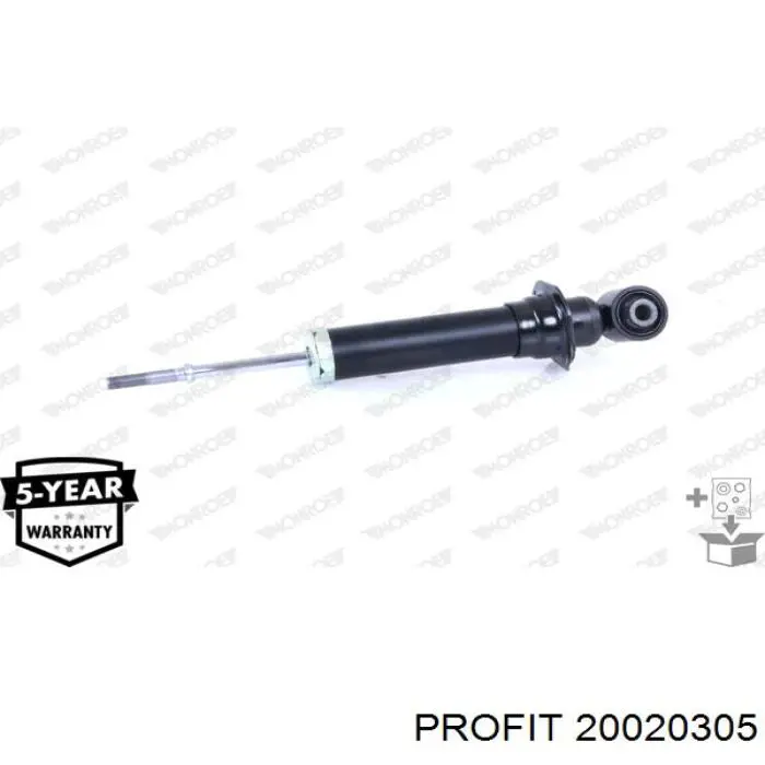 Стойка амортизатора задняя Profit 20020305 цена, от 33.60 USD