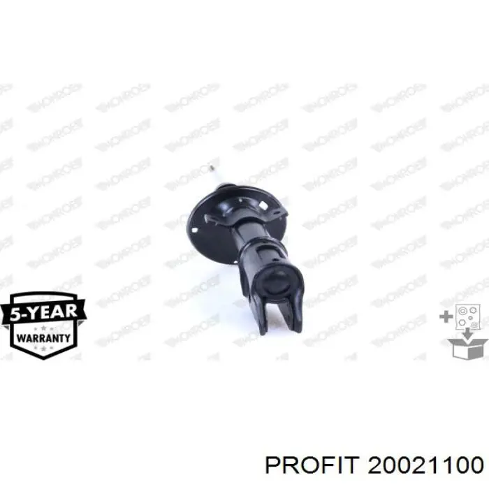 Amortiguador delantero 20021100 Profit