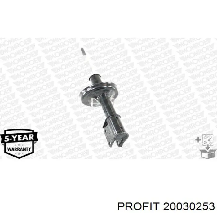 Стойка амортизатора передняя Profit 20030253 цена, от 37.11 USD