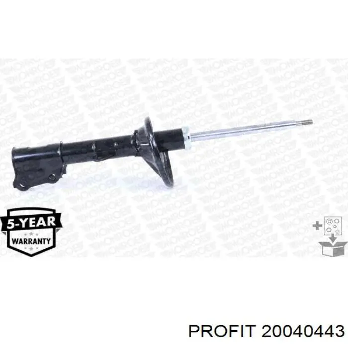 Амортизатор задний, правый Profit 20040443 цена, от 39.64 USD
