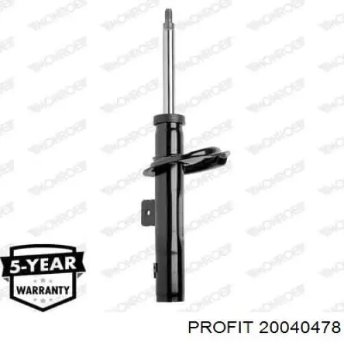 Амортизатор передний левый 20040478 Profit