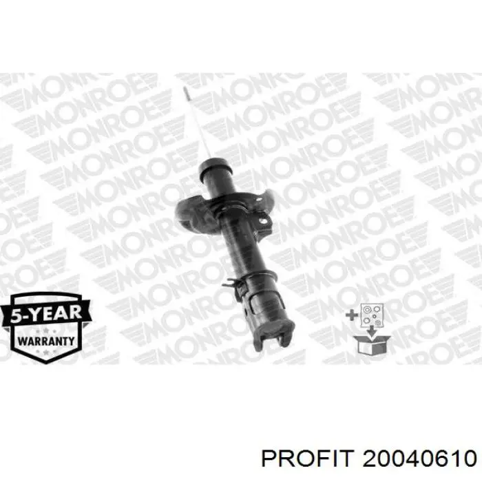 Амортизатор передний правый 20040610 Profit