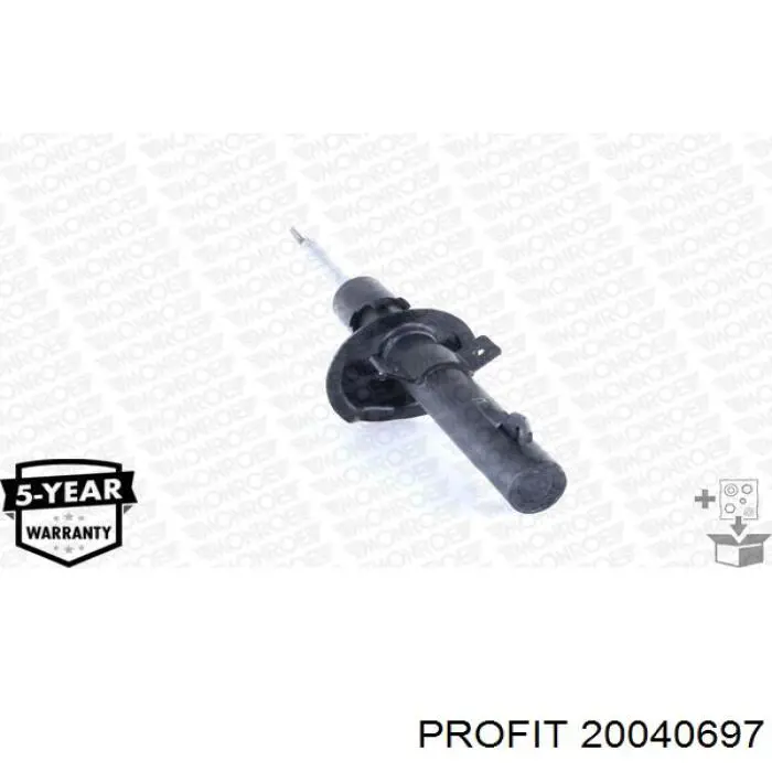 Амортизатор подвески передний левый Profit 20040697 цена, от 43.14 USD